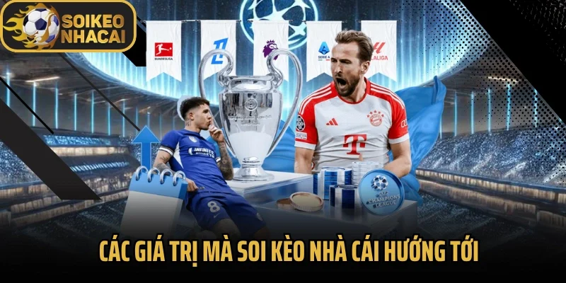 Các giá trị mà Soi kèo nhà cái hướng tới