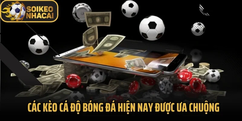 Các kèo cá độ bóng đá hiện nay được ưa chuộng