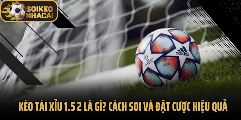 Kèo Tài Xỉu 1.5 2 Là Gì? Cách Soi Và Đặt Cược Hiệu Quả